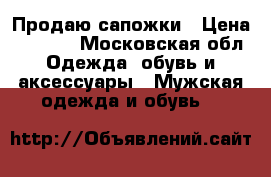 Продаю сапожки › Цена ­ 2 000 - Московская обл. Одежда, обувь и аксессуары » Мужская одежда и обувь   